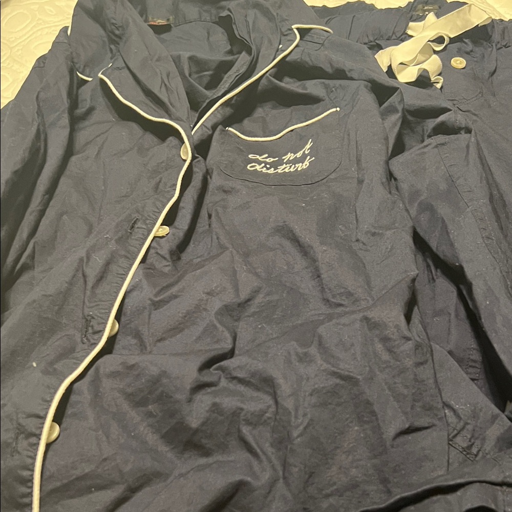 Women Navy Jacket with White Trim